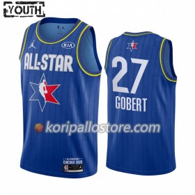 Utah Jazz Rudy Gobert 27 2020 All-Star Jordan Brand Sininen Lasten Pelipaidat Swingman